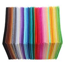 40pcs/set Non-Woven Felt Fabric Polyester Cloth Felt Fabric DIY Bundle for Sewing Doll Handmade Craft Thick Colorful Home Decor 2024 - buy cheap