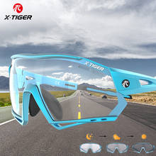 X-TIGER photochromic ciclismo óculos de bicicleta esportes óculos de sol dos homens mtb oculos ciclismo óculos de proteção 2024 - compre barato