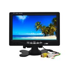 Car Head Up Display Monitor Rear View Auto Reverse Backup Camera 7 Inch HD Digital TV New Dropship 2024 - buy cheap