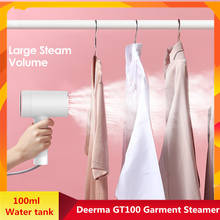 Оригинальный ручной отпариватель для одежды Deerma GT100 220 В, 1000 Вт, бытовой портативный паровой утюг для одежды, щетки для бытовой техники 2024 - купить недорого