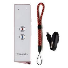 Smart Instant Real Time Voice Multi-Languages Translator Portable 40+ Language Translation Voice Translator with Hand Strap 2024 - buy cheap