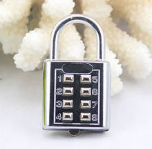 Digit Push Password Lock Button Combination Padlock For GYM Locker Drawer Cabinet Door Hardware 2024 - buy cheap