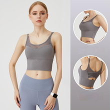 2021 Fashion Sports Underwear Professional Shockproof Thin Back Quick Drying Running Fitness Bra Yoga Women's Training Bra 2024 - buy cheap