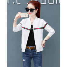 Short coat, women's long sleeves, 2019 autumn, new loose casual Korean jacket, autumn coat A458 2024 - buy cheap