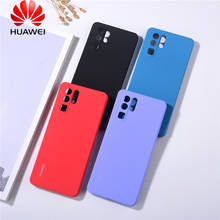 Huawei-funda protectora de silicona líquida para teléfono móvil, carcasa suave de piel de bebé para P30 p 30 Pro, Original 2024 - compra barato