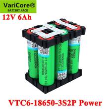 VariCore-batería para destornillador inalámbrico, 11,1 V/12,6 V 18650 VTC6 3S2P 6000mAh 20A para herramientas eléctricas de soldadura DIY, paquete de baterías 2024 - compra barato