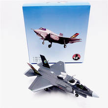 Brinquedo de modelo de fighter f35b, modelo de brinquedo de escala 1/72, militar, caixa de marinha dos eua, marinho do exército 2024 - compre barato