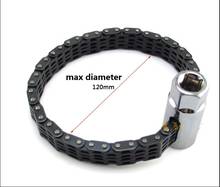 Max diameter 12CM-14CM 1/2" chain Oil Filter Wrench Auto Removal Tool Remover 2024 - buy cheap