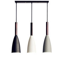 Luces colgantes LED de diseño moderno nórdico, lámpara colgante creativa de alambre ajustable E27 para sala de estar, dormitorio, Bar y cafetería 2024 - compra barato