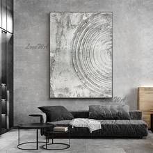 New Arrival Contemporary Geometric Abstract Painting Hand-painted Wall Art Decoration Picture For Living Room Unframed Painting 2024 - buy cheap