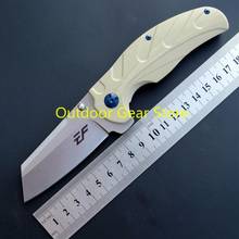 3 Colors EF932 Folding Knife Camping Hiking Equipment D2+G10 Portable  Pocket Knife Hunting Fruit  EDC Kitchenware Outdoor Tool 2024 - buy cheap
