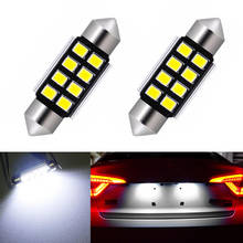 2x Car Styling Canbus LED License Plate Lights 36MM C5W For Audi A2 A3 A4 A5 A6 A7 A8 Q5 Q7 R8 RS4 RS5 RS6 RS7 TT 8L 8P B5 B6 2024 - buy cheap