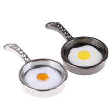 1/12 Scale 3pcs Dollhouse Miniature Metal Frypan Frying Pans Cooking Pot Cookware Kitchen Accessory High Quality 2024 - buy cheap