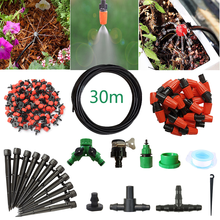 30M Drip Irrigation Kit;Garden Irrigation System DIY Patio Plant Watering Kit;Misting Cooling System with Mister Nozzle Sprinkle 2024 - buy cheap