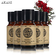 AKARZ известный бренд Musk Sandalwood эвкалипт osmantus Honeysuckle эфирное масло Ароматерапия массаж спа ванна уход за кожей 10 мл * 5 2024 - купить недорого