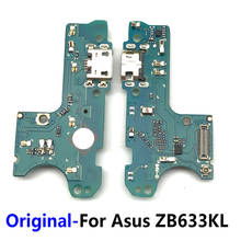 Original usb porto de carregamento microfone doca conector placa cabo flexível para asus zenfone max m2 zb633kl peças de reparo 2024 - compre barato