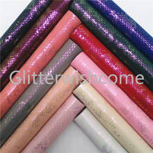 Glitterwishcome 21x29cm a4 tamanho vinil para arcos cobra metálica couro sintético falso folhas de couro para arcos, gm758a 2024 - compre barato