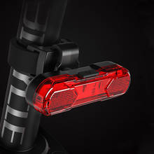 LISM 2/3 PCS Waterproof 4 Modes Led Bike Tail Rear Light USB Charge 220mah Safty Warning Bicycle Cycling Flashlight for Seatpost 2024 - buy cheap
