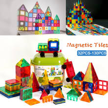 New DIY Magnetic Building Blocks Bricks Magnetic  Constructor Games Magnet Toy Model Educational Toys For Children Gifts 2024 - buy cheap