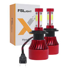 2Pcs H4 LED Car Headlight Bulbs H7 9005 HB3 9006 HB4 9012 H1 H3 H11 H8 H9 Mini Car Auto Headlamps 20000LM 6500K Fog Light 2024 - buy cheap