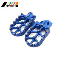 Reposapiés estriberas CNC para motocicleta, para Husqvarna TC65 TC85 TC125 TC250 FC 250- 450 TE FE 150-501 701 ENDURO SUPER FS450 14 15-18 2024 - compra barato