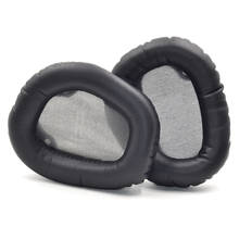 Alta qualidade macio substituição earpads almofada capa para asus rog centurion verdadeiro 7.1 fone de ouvido almofadas de pele proteína macia 2024 - compre barato