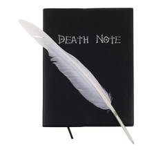 New Death Note Cosplay Notebook & Feather Pen Book Animation Art Writing Journal 85WD 2024 - buy cheap