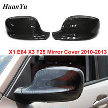 F25 Replacement Carbon Fiber Mirror Cover for BMW X1 E84 X3 F25 Pre-LCI 2010 2011 2012 2013 Side Door Rearview Caps OEM Type 2024 - buy cheap