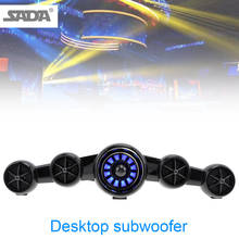 SADA D-219 Bluetooth AUX Multi-media Soundbar Desktop  Subwoofer Mini Aircraft PC Speaker with 3 Speaker Units/Stereo Surround 2024 - buy cheap