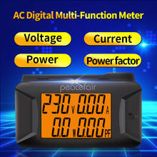 PZEM-028 AC Digital Meter Voltmeter Ammeter 0~100A/400V Power Factor Meter AC110-220V Electric Meter PZEM-026 40-400V/100A 2024 - buy cheap