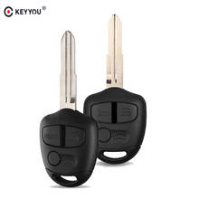 KEYYOU 3 Buttons Car Remote Key Shell Case Cover For Mitsubishi Lancer EX Evolution Grandis Outlander MIT11/MIT8 Blade 2024 - buy cheap
