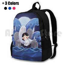 Song Of The Sea Outdoor Hiking Backpack Riding Climbing Sports Bag Songofthesea Pretty Cute Sea Selkie Movie 2024 - buy cheap