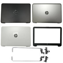 Capa traseira para laptop hp, capa para modelos 250 255 256 g4 g5 15-ac 15-af com moldura frontal/dobradiças lcd 1994-001 593553-001 2024 - compre barato