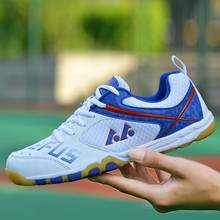 Zapatos de tenis de mesa profesionales Unisex, zapatillas antideslizantes transpirables, deportivas de entrenamiento de atletismo de alta calidad 2024 - compra barato