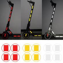 Scooter Reflective Sticker Warning Strip Decals Decoration for Xiao-mi M365 2024 - buy cheap