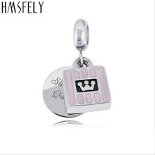 HMSFELY Stainless Steel Cute Pendant For DIY Charm Bracelet Necklace Jewelry Making Bracelets Titanium Steel Dangles Accessories 2024 - buy cheap