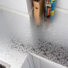 Кухонные наклейки из алюминиевой фольги с цветами маслостойкие водонепроницаемые самоклеящиеся настенные Стикеры для плиты шкафа домашние обои 2024 - купить недорого