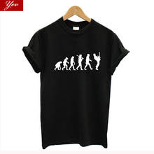 Забавная женская футболка с изображением пульса и эволюции гитары, летние топы, футболки, винтажные футболки, уличная одежда, женская одежда в стиле хип-хоп, Харадзюку 2024 - купить недорого