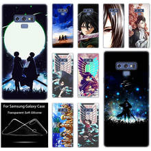 Funda de silicona de lujo de Attack On Titan, Anime para Samsung Galaxy Note 10 Pro, 9, 8, M10, M20, M30, M40, S8, S9, S10 Plus, 5G, S6, S7 Edge, S10e 2024 - compra barato