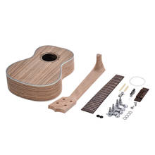 26in ukelele tenor ukulele havaiano, kit diy placa de dedo madeira jacarandá com pinos corda ponte porca instrumento de cordas 2024 - compre barato