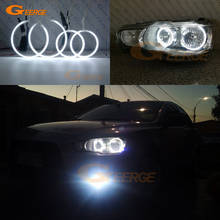 Excellent Ultra bright CCFL Angel Eyes kit Halo Ring For Mitsubishi Lancer X 10 2007-2016 Halogen headlight 2024 - buy cheap