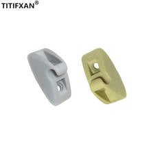 1Pcs Car Sun Visor Make-Up Mirror Buckle Clip For VW Jetta Poussin Santana 2000 3000 Plastic Fasteners 2024 - buy cheap