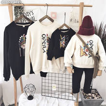 Family Matching Clothes Autumn Mommy And Me Clothes Opera Mother And Daughter Clothes Mom Son Father Kid Family Look Sweatshirt 2024 - buy cheap