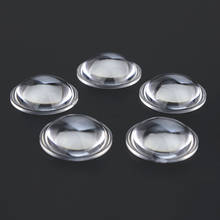 10PCS 27.7mm Optical Acrylic Plastic Aspheric LED Focal Length Plano Convex Lens Focus 25mm 2024 - buy cheap