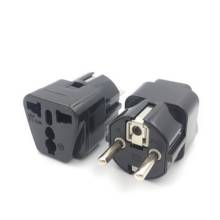 Euro Schuko AC Travel Socket Adapter Universal AU UK US To EU European KR Israel Swiss Brasil Plug Adapter Converter Outlet 2024 - buy cheap