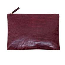 Fashion Women's Clutch Bag Solid Color PU Leather Envelope Bag Crocodile Pattern Bag Large Capacity Waterproof Clutch Bag1125 2024 - buy cheap