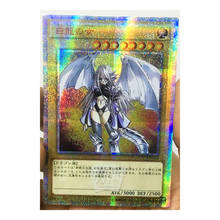 Yu Gi Oh Blue Eyes White Dragon Girl Japanese DIY Toys Hobbies Hobby Collectibles Game Collection Anime Cards 2024 - buy cheap