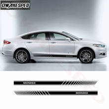 Car Door Side Sport Stripes Auto Body Decor Sticker For-Ford Mondeo MK3 MK4 MK5 Auto Body Door Accessories Vinyl Decals 2024 - buy cheap