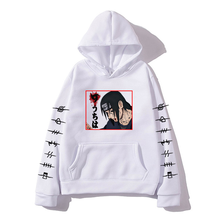 2021 Fashion Haruno  Hoodies Streetwear Japanese Anime itachi pullover Sweatshirt Men Fashion winter Hip Hop hoodie pullover 2024 - buy cheap