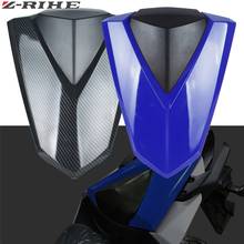 Capa de assento traseiro para motocicleta pillion, cobertura de boneco para motocicleta solo para yamaha modelo mt25 2016 2017 2018 com empunhadura r3 2024 - compre barato